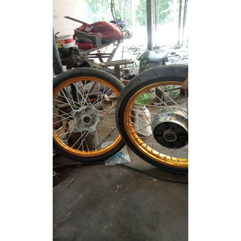 Velg jari² Set CB150r Led/CBR 150r second