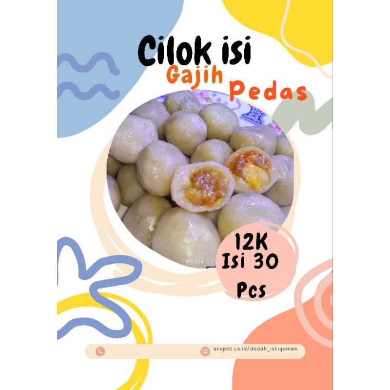 

Cilok Gajih Pedas