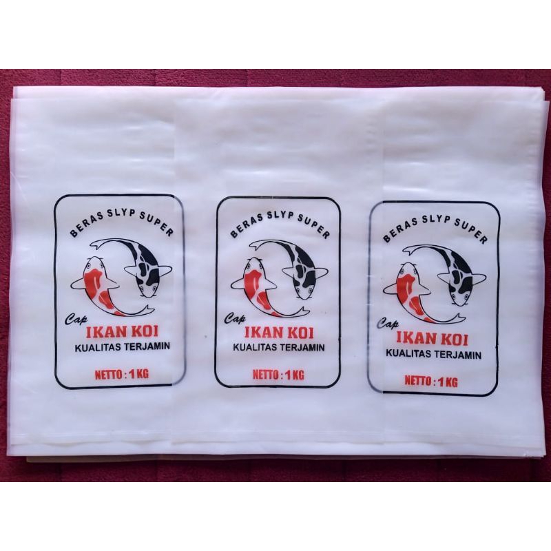 plastik beras ikan koi 5kg