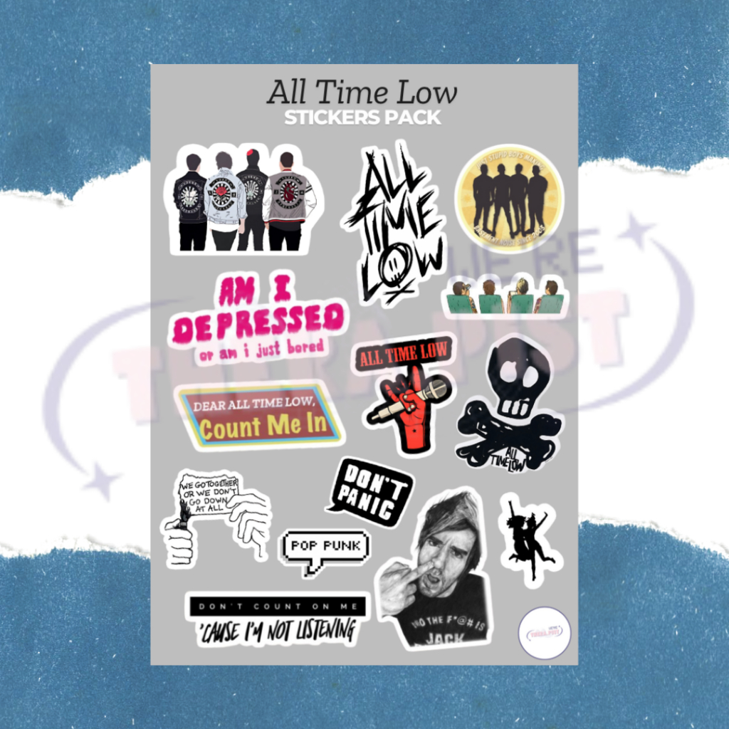

ALL TIME LOW STICKERS PACK