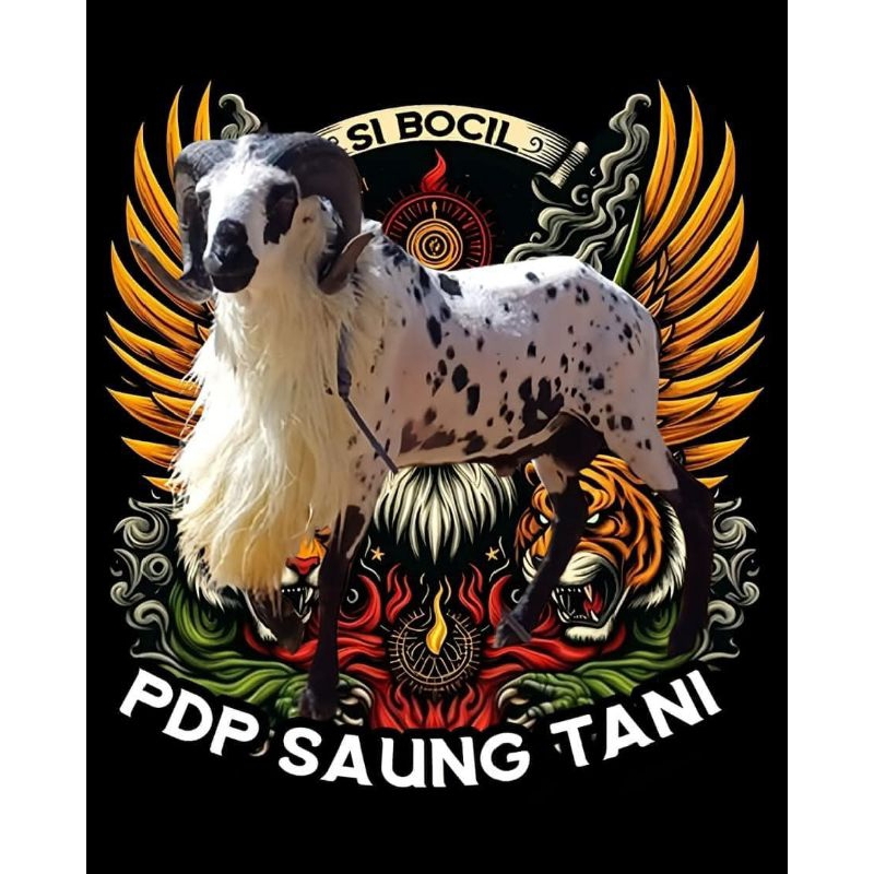 Kaos Saung Tani si Bocil