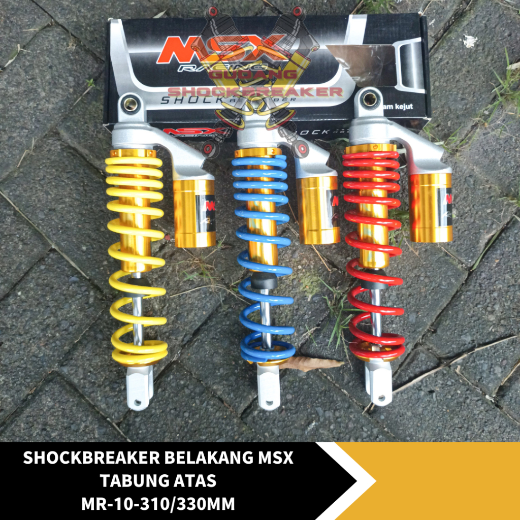 SHOCKBREAKER UNIVERSAL MATIC TABUNG ATAS MSX SHOCK BELAKANG TABUNG VARIO BEAT MIO SCOOPY SPACY XEON
