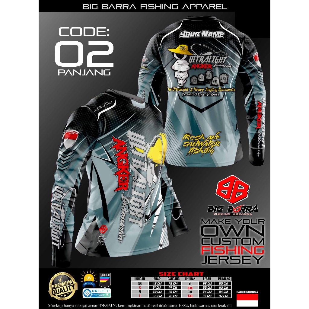 JERSEY ULTRALIGHT ANGKER INDONESIA 27 02