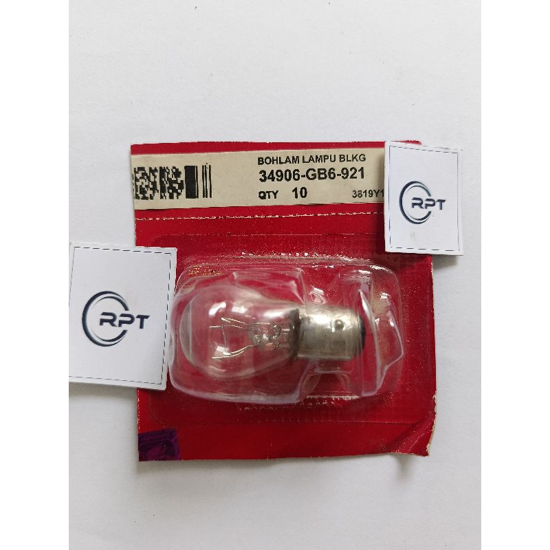 Bohlam Lampu stop Beat Ori Lampu belakang Spacy FI Stoplamp Supra X  Lampu rem Scoopy original