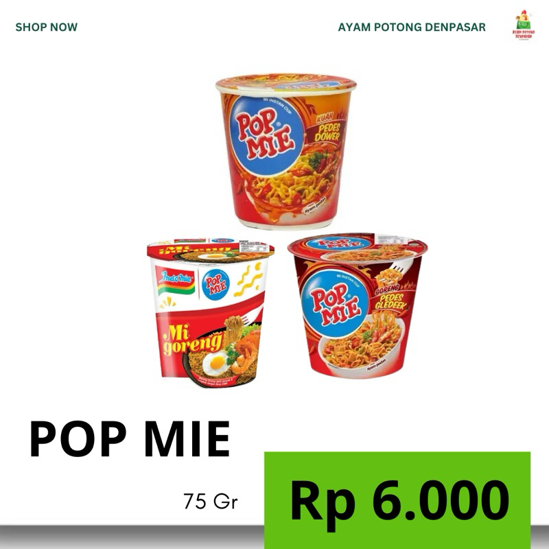 

POPMIE INDOMIE // POP MIE MINI
