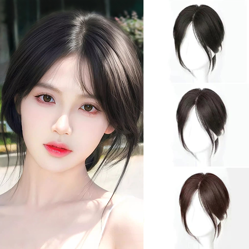 COD Hairclip Poni Depan Poni Palsu Poni Depan Korea Poni Clip Poni Palsu / Poni Tipis Clip Korea Jep