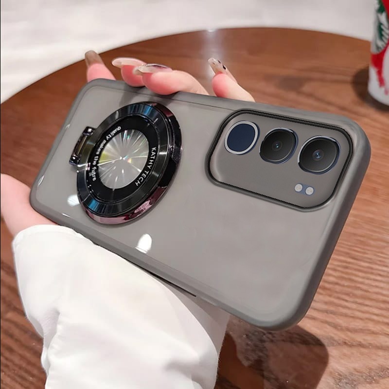 Promo Case Silikon Magsafe Realme C75 Wireless Charger Standing Holder