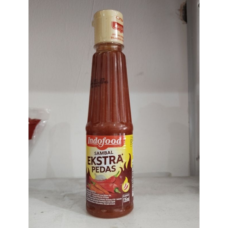 

Indofood sambel Extra pedas 135ml