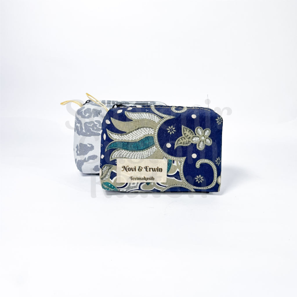 Dompet Batik Gembung Kecil Tas Makeup Kosmetik Souvenir Pernikahan