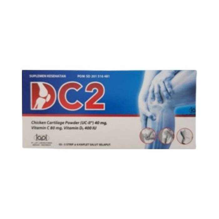 DC2 DC 2 vitamin tulang box ISI 30 kapsul