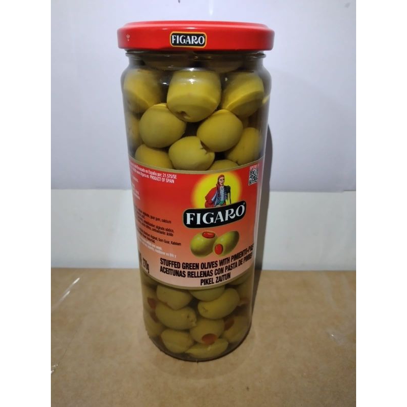 

Figaro Stupped Green Olives 450g