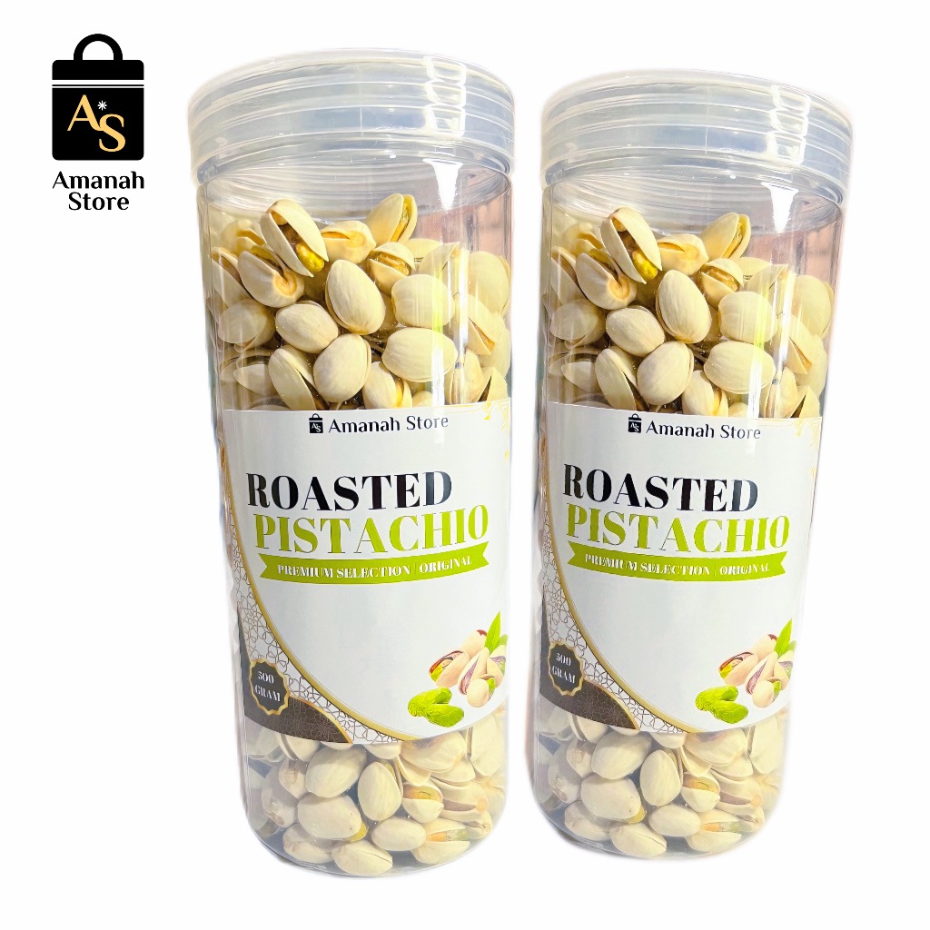 

Kacang Pistachio Snack Sehat Kacang Fustuk Oleh-Oleh Haji Umroh 500 gram premium