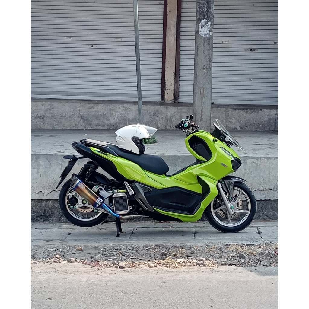 Knalpot Honda Adv 160,honda adv 150 full system