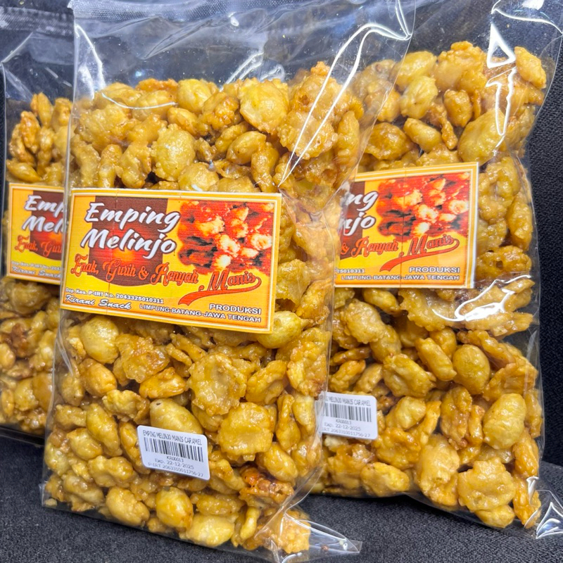 

EMPING MELINJO MANIS CARAMEL 500GR SIAP MAKAN
