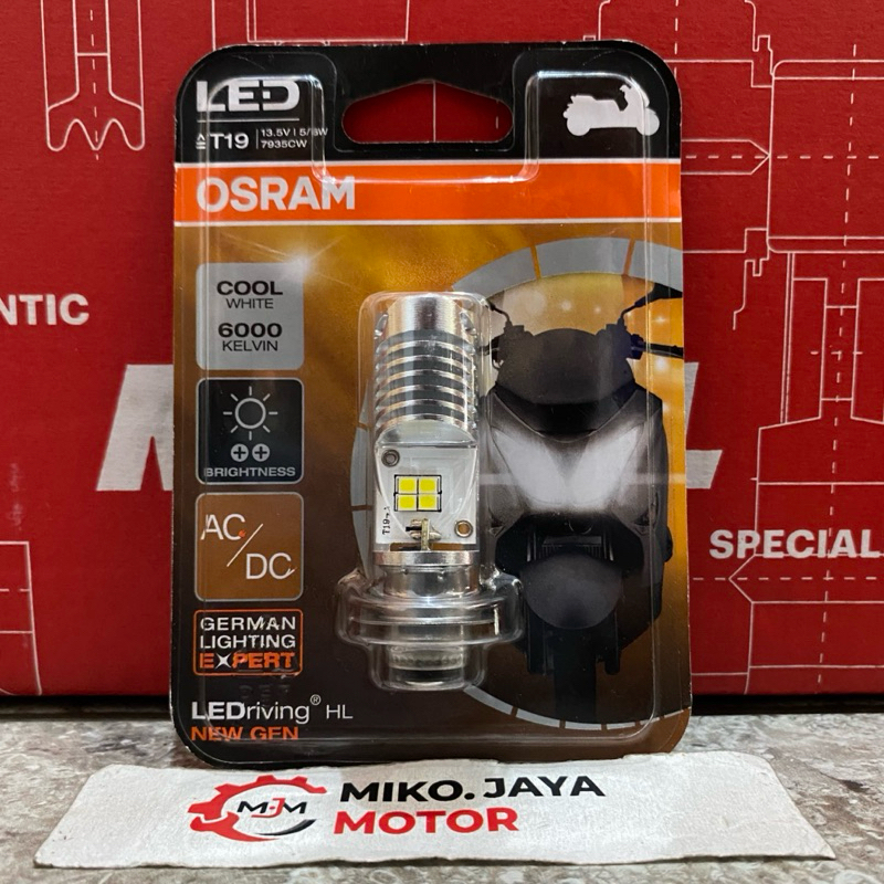 BOHLAM LED DEPAN BEAT VARIO SUPRA X 125 REVO ABSOLUTE MIO SPORTY MIO J - OSRAM