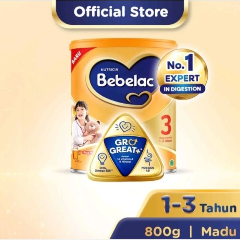 

bebelac 3 rasa madu 800gram