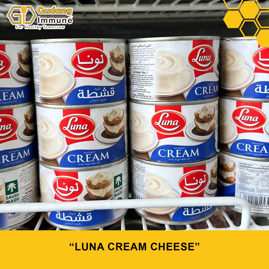 

Luna Cream with Vegetable Oil | Luna Cream Cheese - Gudang Immune