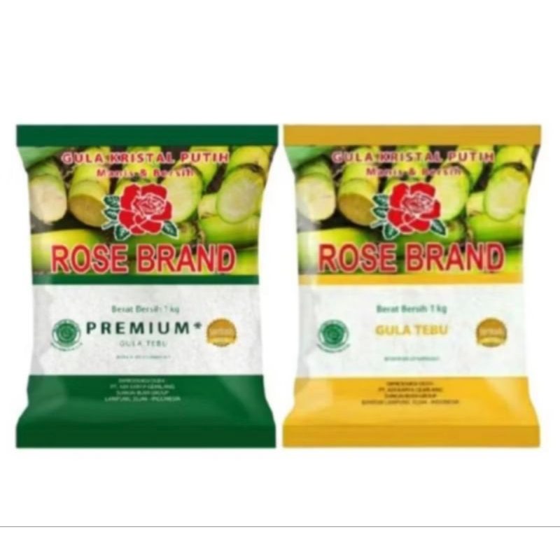 gula pasir rose brand 1 dus isi 20 bukus/kg