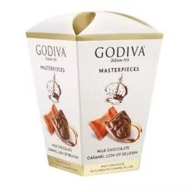 

Godiva Masterpieces Milk Chocolate Caramel Lion Box