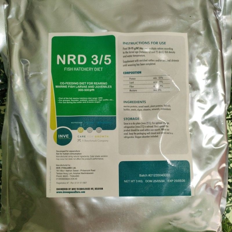 PELET NRD 3/5 (300-500mikron) 3 kg