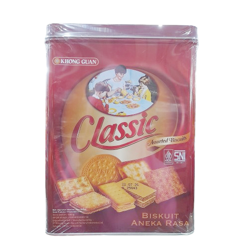 

Khong Guan Biscuit Classic Segi 600gr