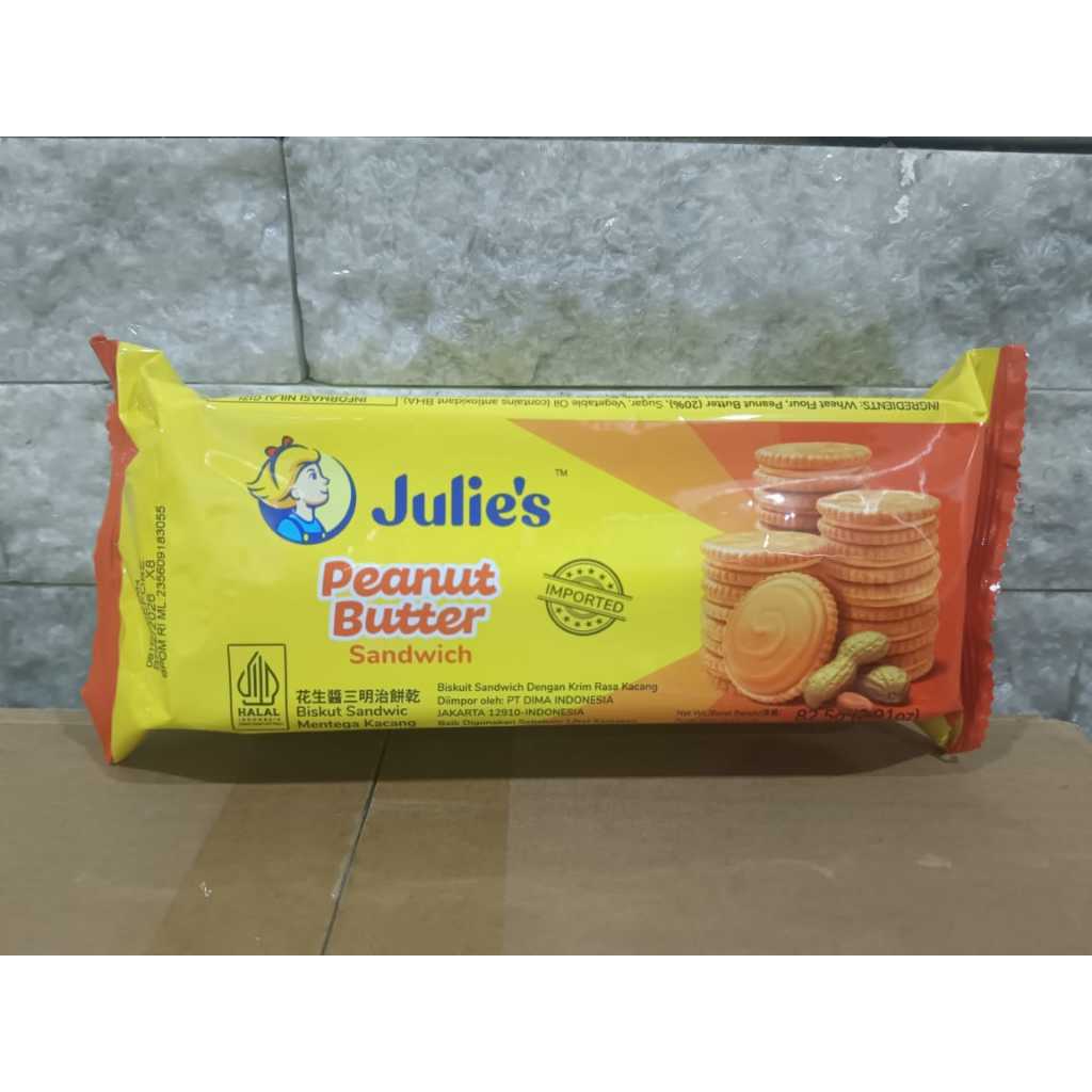 

[HALAL] JULIE'S BISCUIT SMALL/JULIES CHOCO MORE SANDWICH/PEANUT BUTTER/BISKUIT KACANG/ROTI KEJU/CHEDDAR CHEESE