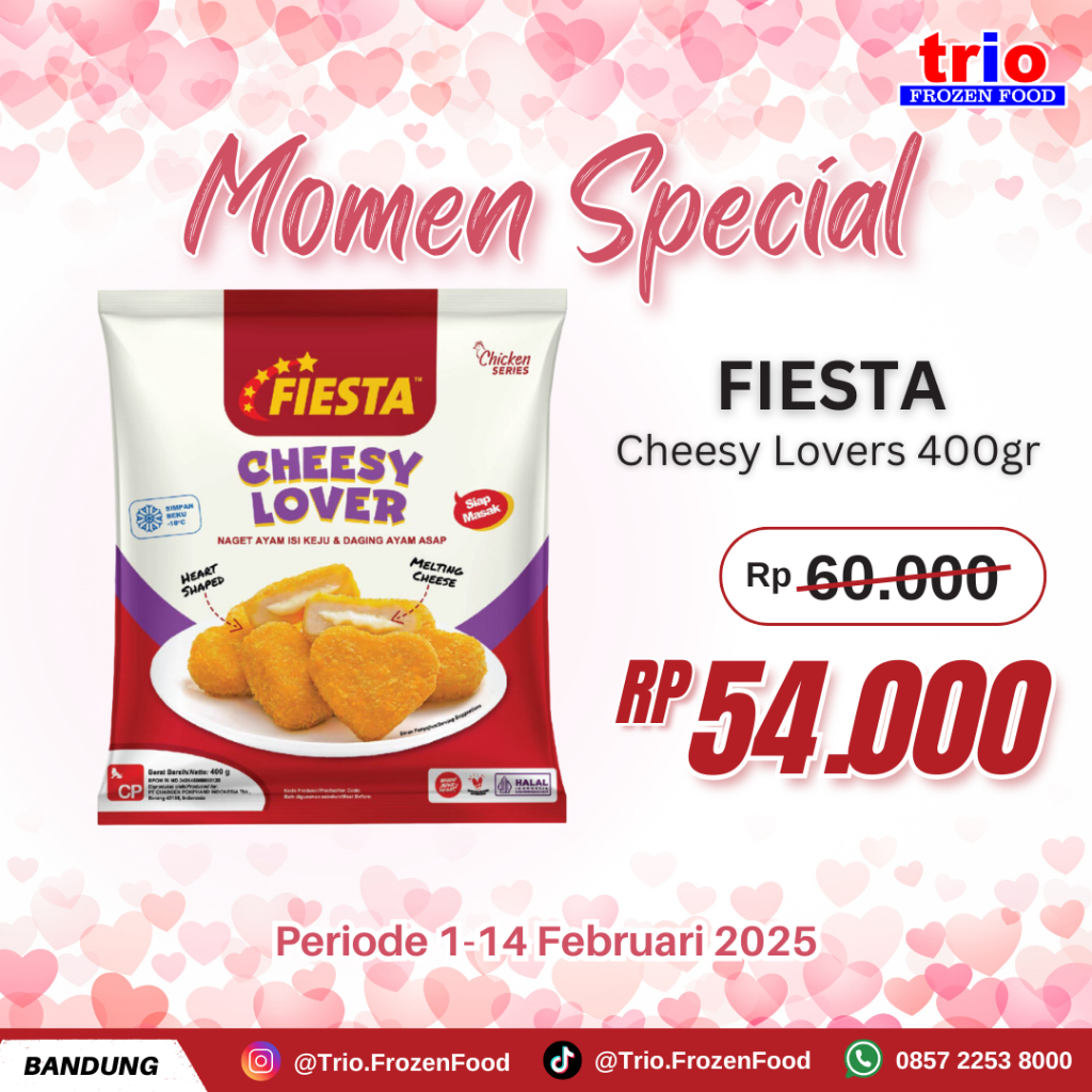 

Fiesta Cheesy Lover 500gr