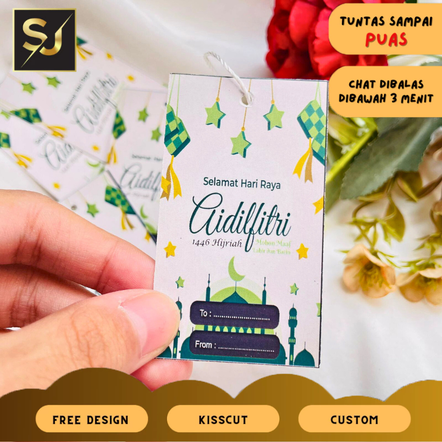 

Hangtag Label Idul Fitri Lebaran Kartu Ucapan Ramadhan Parcel