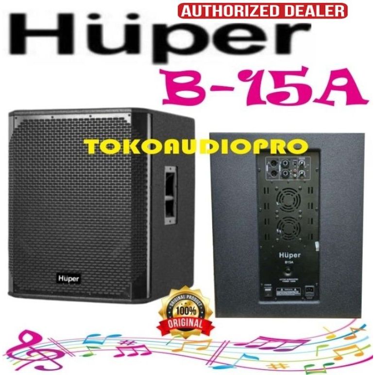 Sub Huper B15A 15-Inch Aktif Subwoofer Huper B-15A Original