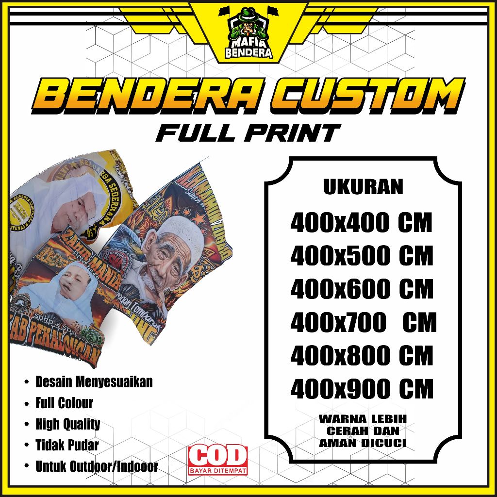 BENDERA GIANT FLAG I BENDERA CUSTOM