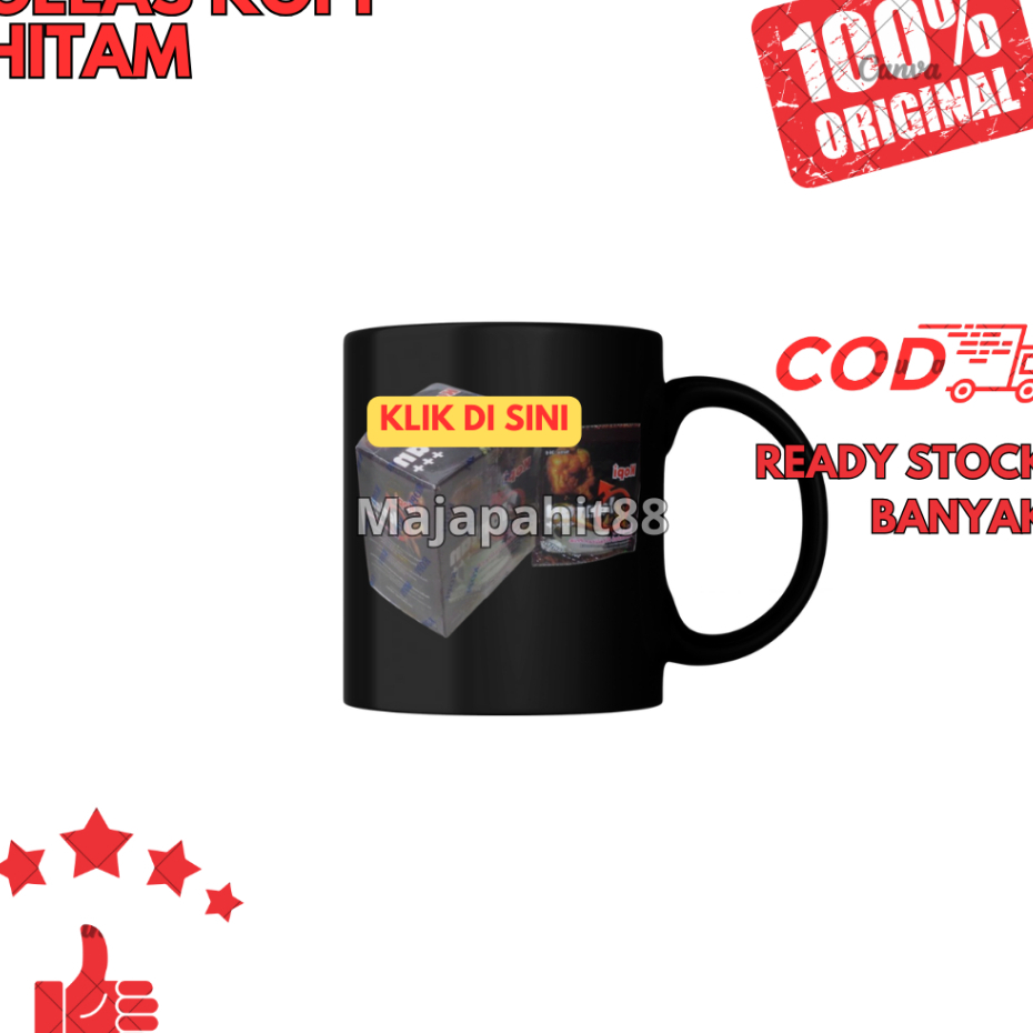 GELAS KOPI HITAM BAHAN SUPER JANTAN