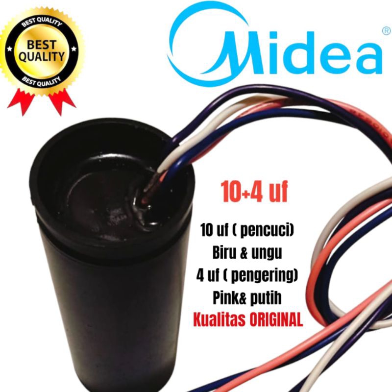 kapasitor mesin cuci MIDEA 2 tabung