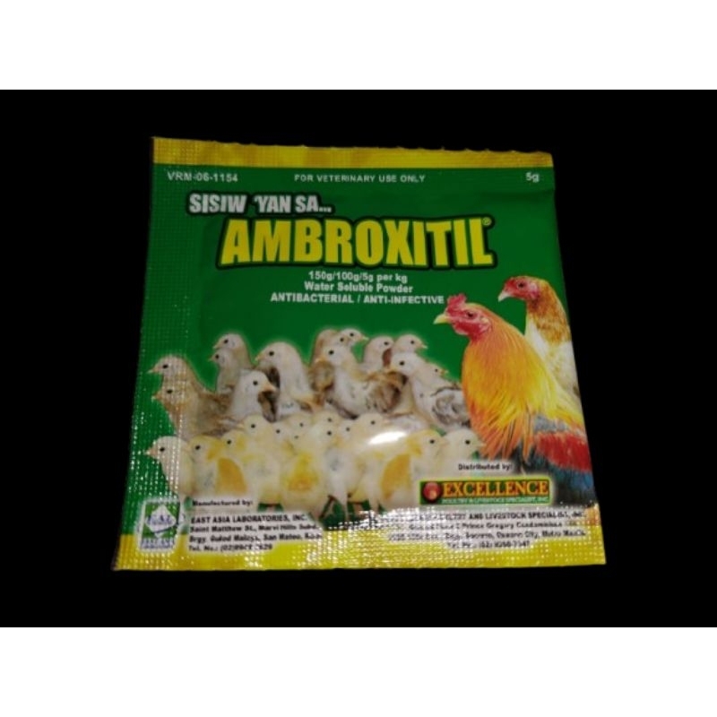 OBAT AYAM AMBROXITIL 5 GRAM ANTIBIOTIK
