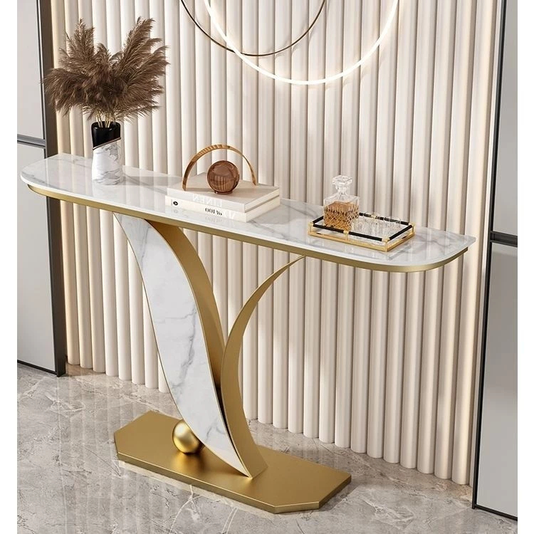 meja konsul marmer stainless gold console table meja dinding stainless meja sudut