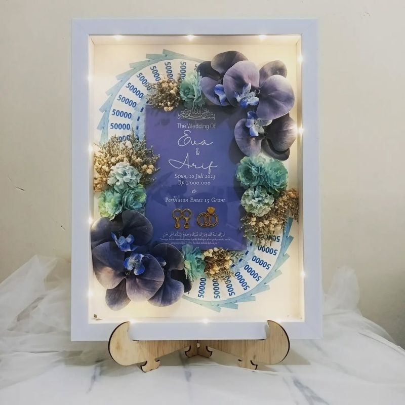 MAHAR NIKAH, MAHAR PERNIKAHAN, MAHAR BINGKAI UKURAN 30x40