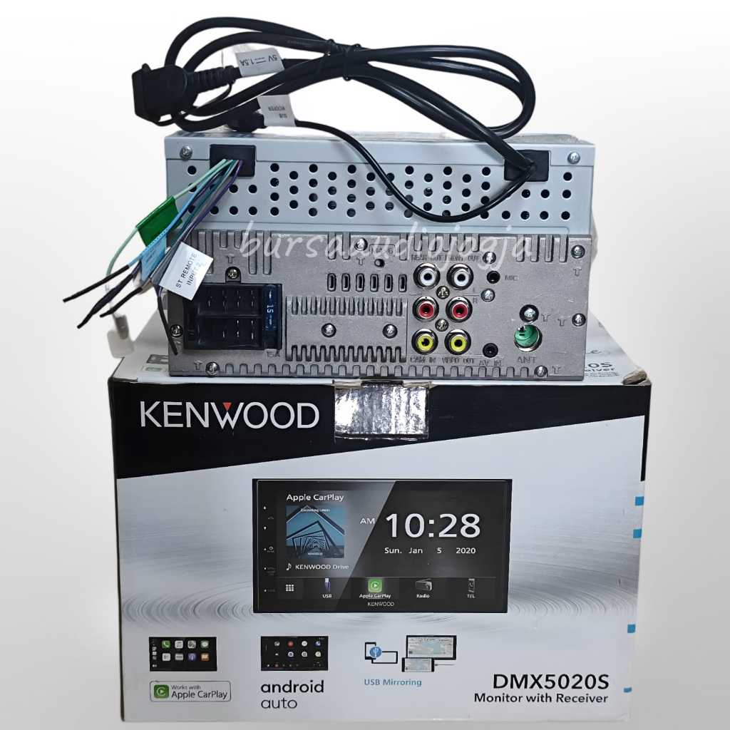 Head Unit Double Din KENWOOD DMX7022S DMX 7022 S 7 Inch Bluetooth Apple Carplay Android Auto