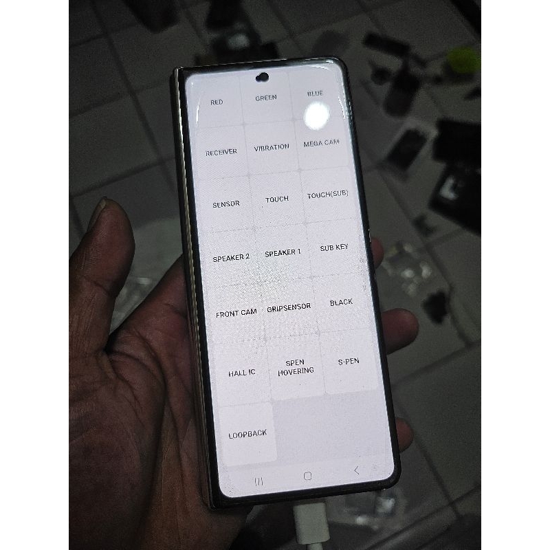 lcd depan Samsung z fold 4