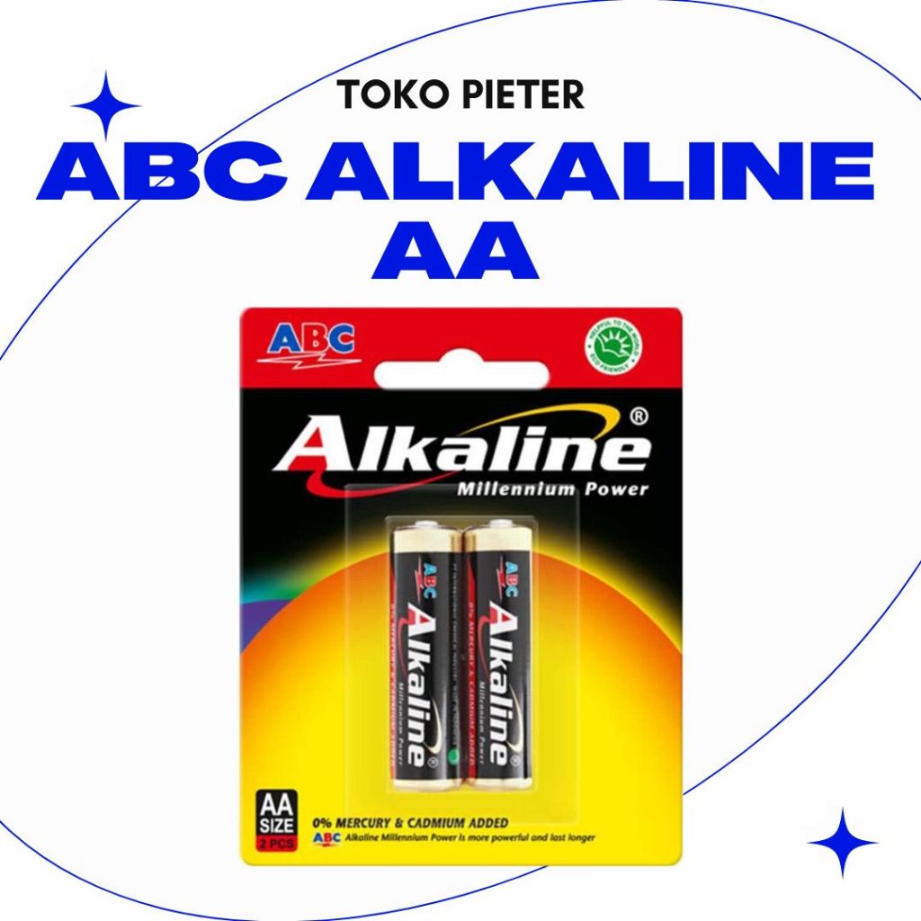 Batu Baterai ABC Alkaline AA (A2) Surabaya