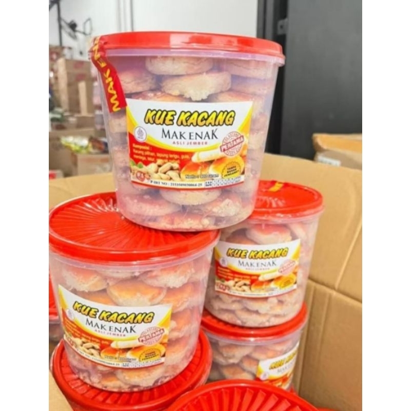 

Kue kacang MAK ENAK Asli jemberBerat 900 gram