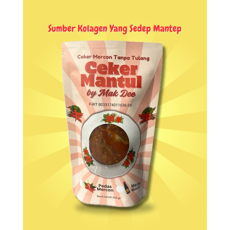 

Ceker Mercon tanpa tulang ceker mantul by Mak Dee