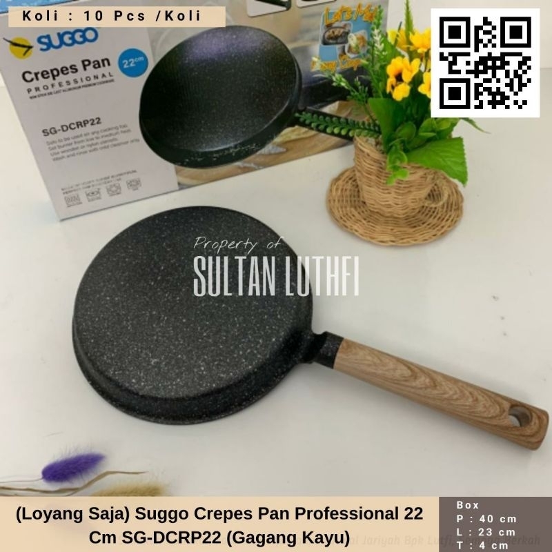 Suggo Crepes Pan Professional 22 cm