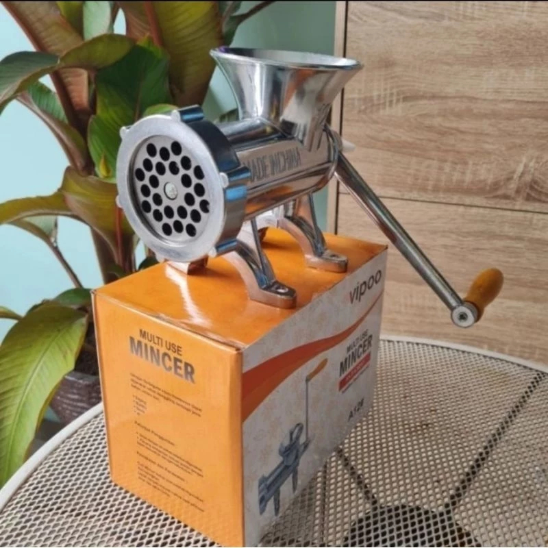 VIPOO Gilingan Danging Manual Stainless Vipoo A12