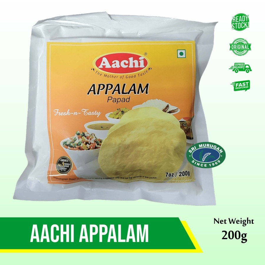 

AACHI APPALAM 200G