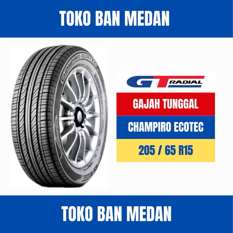 BAN GT RADIAL 205/65 R15 CHAMPIRO ECOTEC
