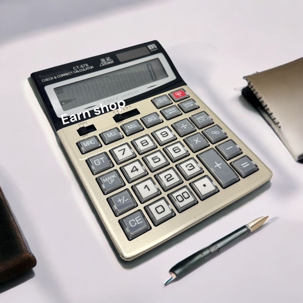 

YUH Kalkulator Dagang Citizen CT 678 Kalkulator dagang 12 Dit