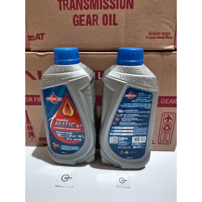 oli federal matic 800ml untuk semua jenis motor matic Honda Yamaha Suzuki original