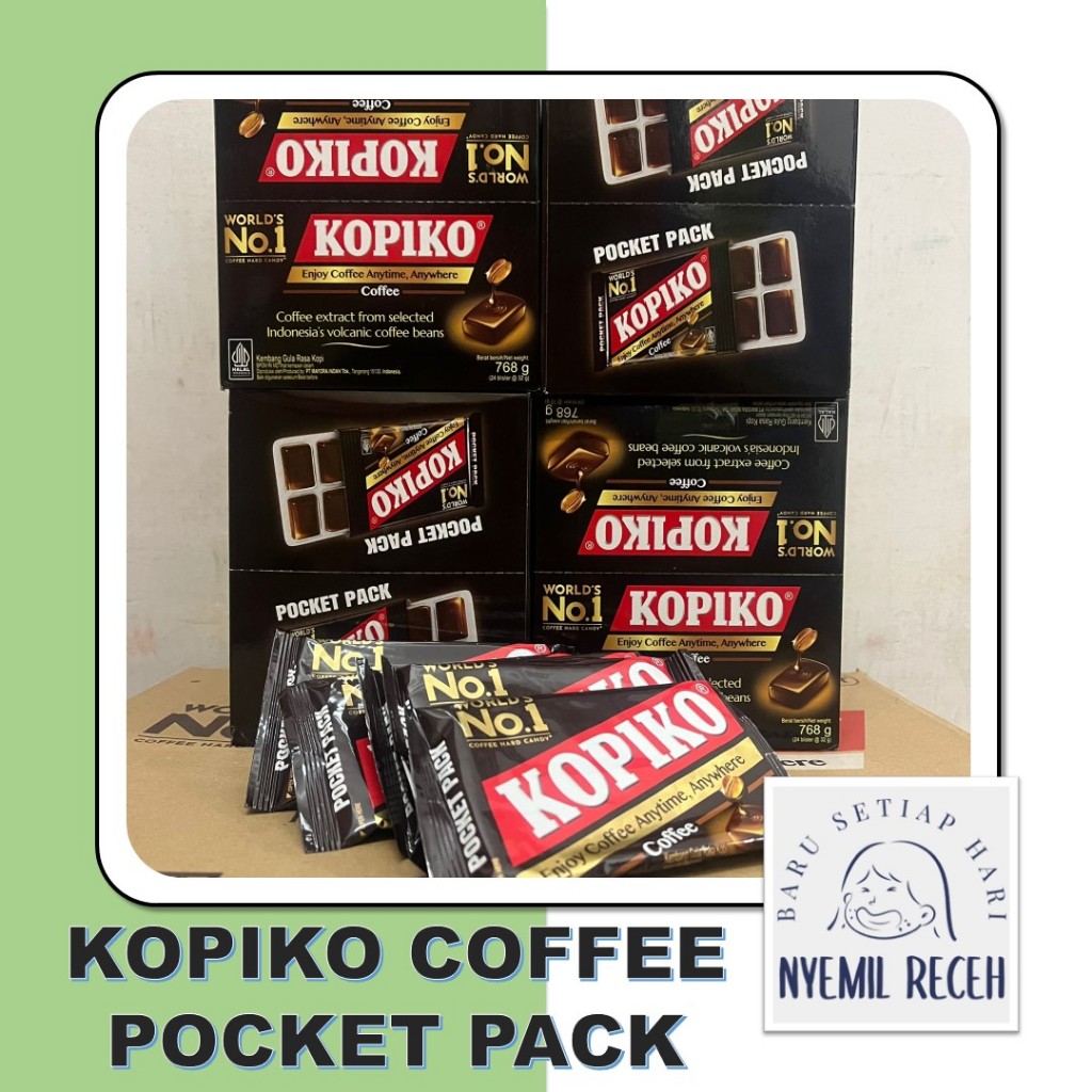 

Kopiko Coffee Pocket Pack Isi 32gr