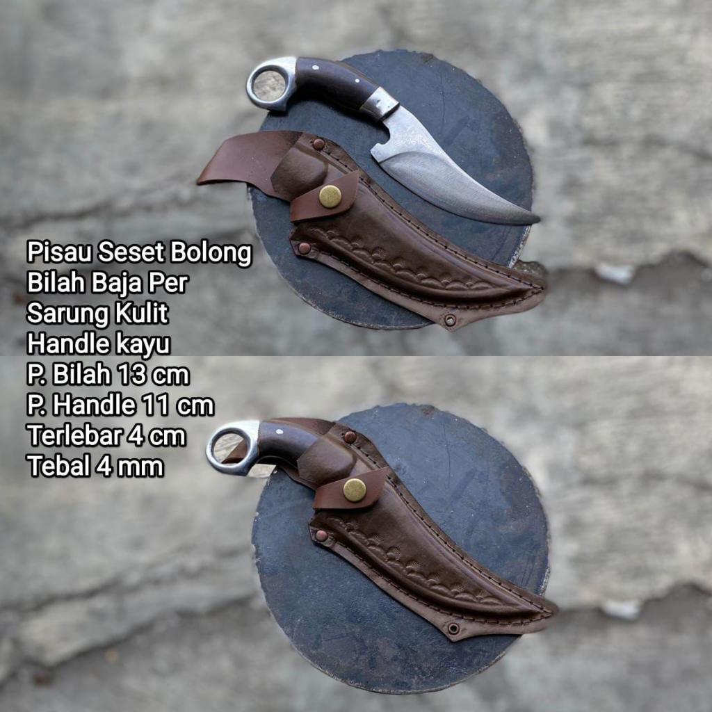 pisau skinner untuk seset kulit sapi baja hss