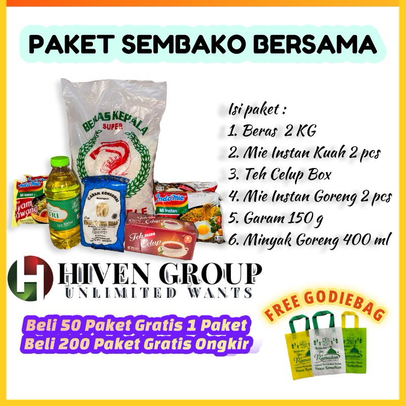 

Promo 7.7 PAKET SEMBAKO BERSAMA