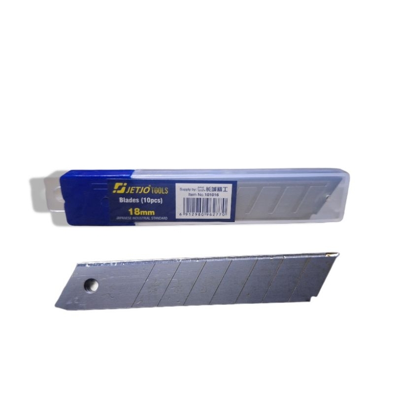 

ISI CUTTER 18MM BLADES 10 PCS 18MM LAKONIPRO | JETJO TOOLS